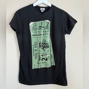 House of Blues Tour TShirt Black Short Sleeve Cotton Medium